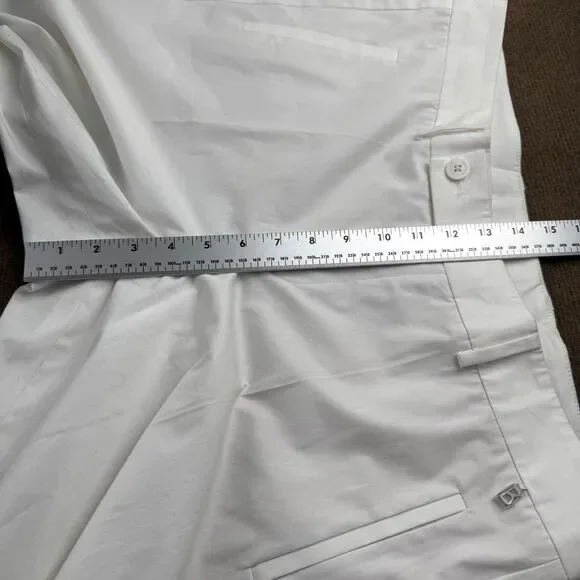 NWT BOGNER Bermuda Lara2 Shorts Women's XL/12 White 13 Inch Inseam Stretch - Picture 12 of 15